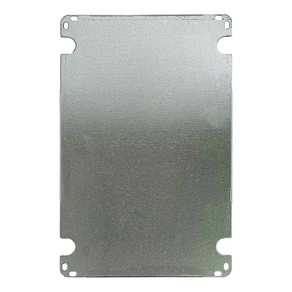 Ide Boîte De Dérivation-Abs352515 Coffret Abs étanche Ip65 350x250x150 Porte Opaque - Avec Plaque De Montage