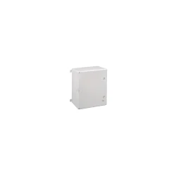 Ide Abs504024 Coffret Abs étanche Ip54 500x400x240 Porte Opaque - Avec Plaque De Montage