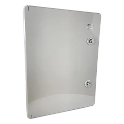 Ide Abs403017 Coffret Abs étanche Ip54 400x300x170 Porte Opaque - Avec Plaque De Montage