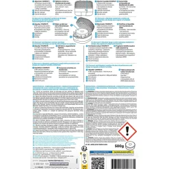 Starwax Absorbeur D'Humidité-Absorbeur d'humidité compact 15m² gris + 1 tablette 500g