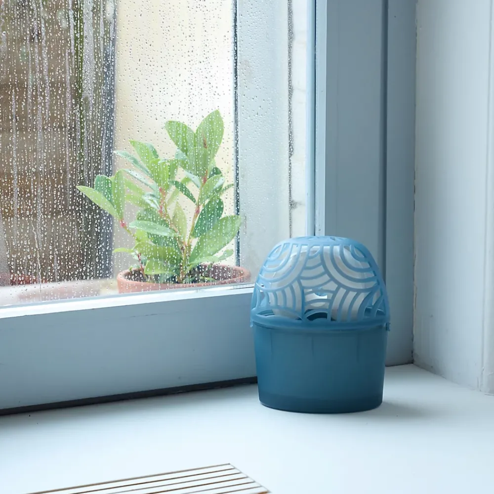 GoodHome Absorbeur d'humidité m² + 1 recharge galet 450g