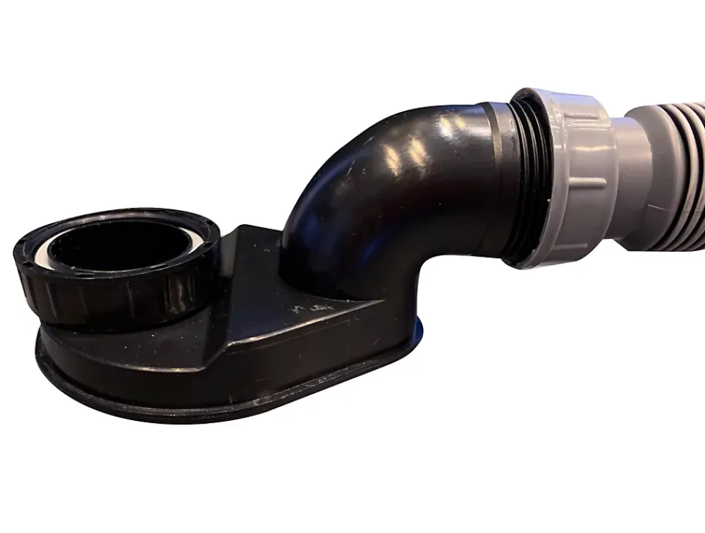 Spalina Evacuation De Baignoire-Accessoire Siphon extra plat + flexible 80x8x6cm, by