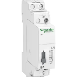 Schneider Electric A9c30811 Schneider - Télérupteur Unipolaire 1no 16a - 230vca Ou 110vcc - Acti9 Itl