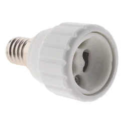 Zenitech Douille Électrique-Adaptateur de douille E14 vers GU10 à visser -