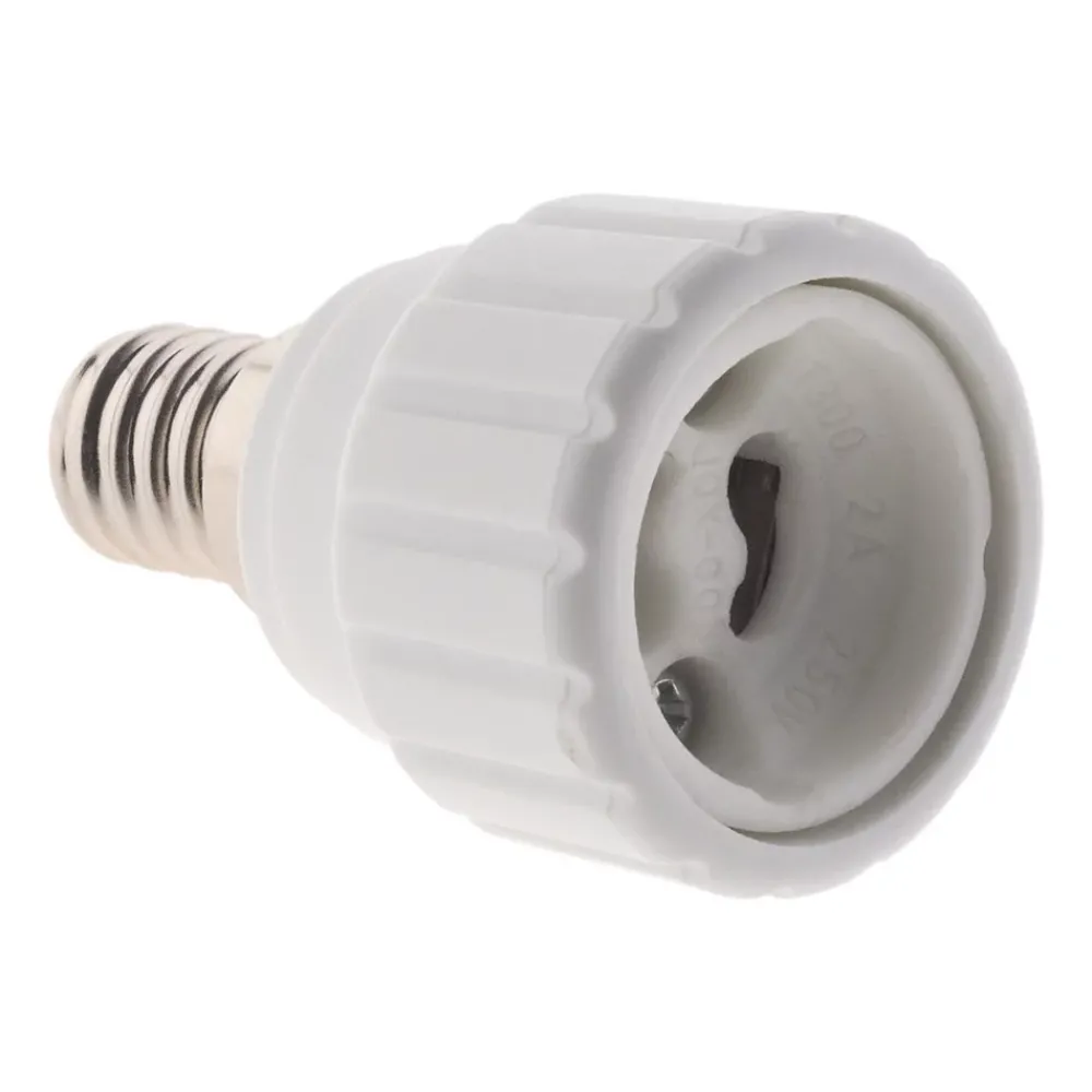 Zenitech Douille Électrique-Adaptateur de douille E14 vers GU10 à visser -