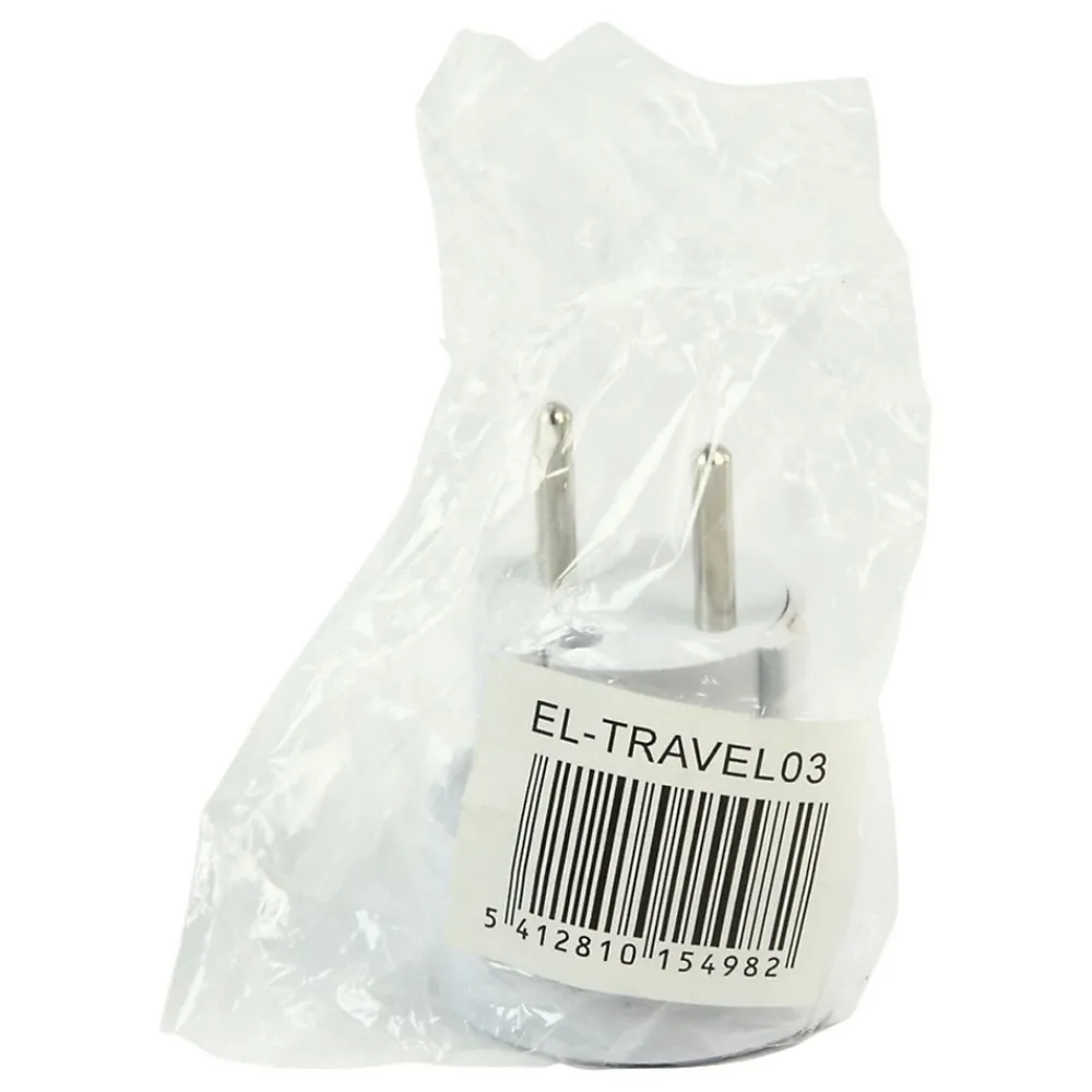 Fixapart Transformateur, Convertisseur Et Chargeur Usb-ADAPTATEUR DE VOYAGE EL-TRAVEL03 Adaptateurs de puissance & onduleurs (Intérieur, Universel, AC1-to-AC2, 1 sor