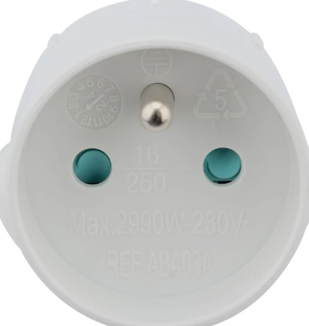 Zenitech Transformateur, Convertisseur Et Chargeur Usb-Adaptateur France - Royaume Uni Blanc -