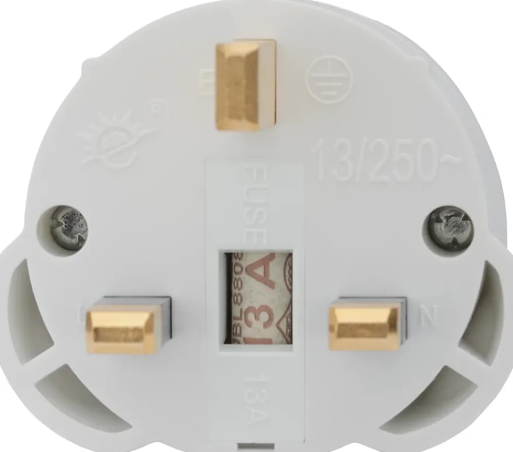 Zenitech Transformateur, Convertisseur Et Chargeur Usb-Adaptateur France - Royaume Uni Blanc -