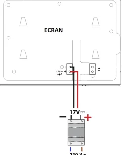 Extel Autre Commande Modulaire-Adaptateur modulaire pour visiophone compatible - Modulo - - 830461