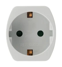 Zenitech Adaptateur prise voyage Allemagne vers France - Schuko -