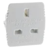 Zenitech Adaptateur prise voyage France vers UK -
