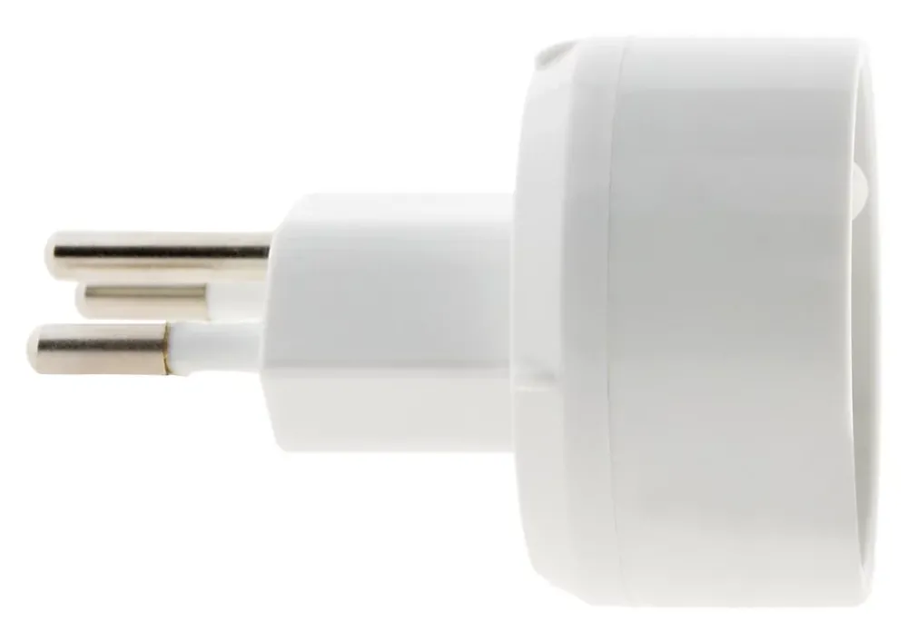 Zenitech Adaptateur prise voyage France/UE vers Suisse -