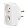 Legrand Adaptateur 2P+T 2 fiches 16 A vers socle 20 A