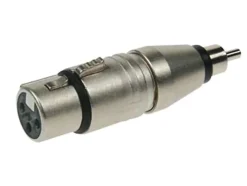 Neutrik Adaptateur XLR femelle RCA mâle