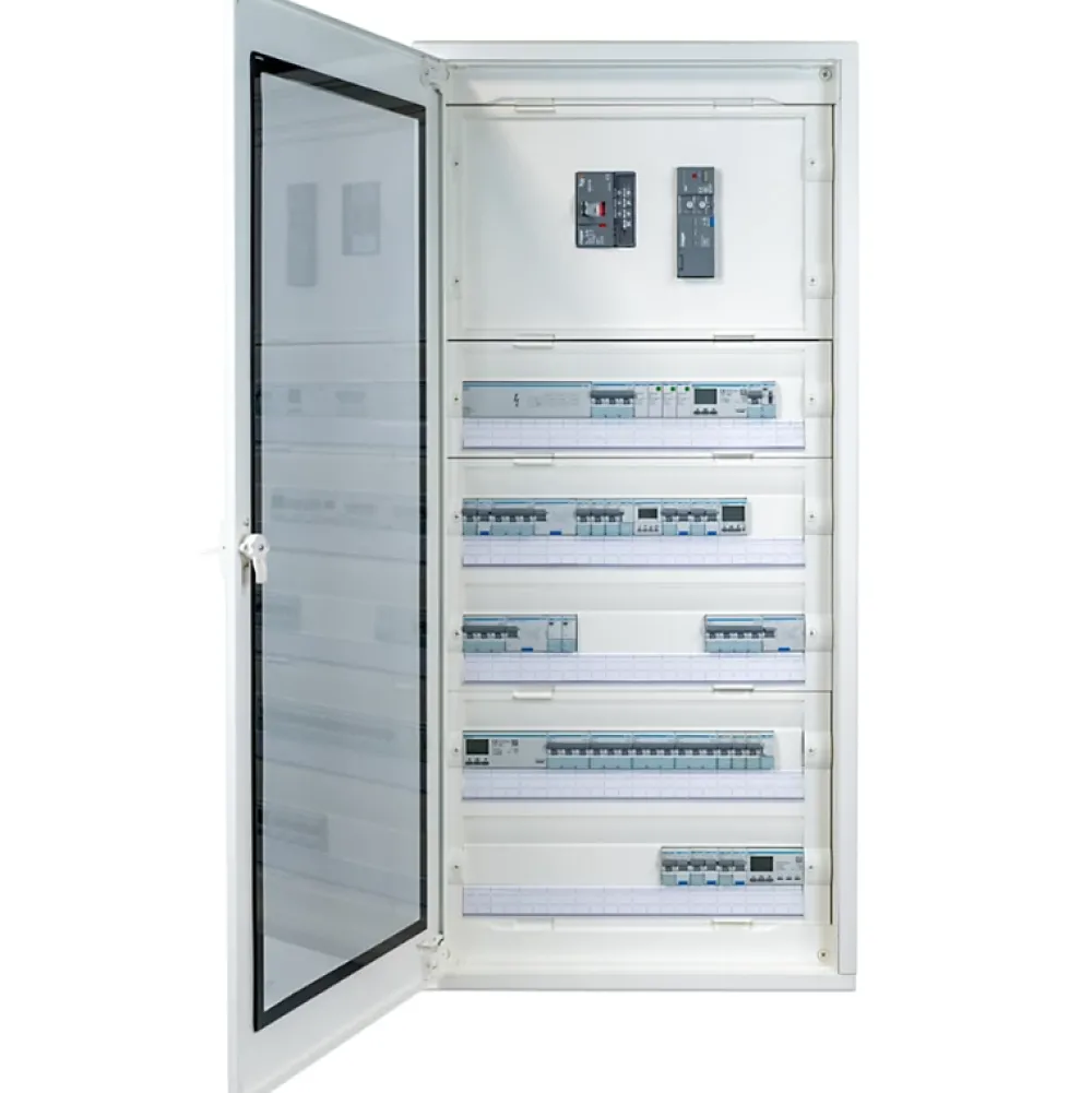 Hager Interrupteur Et Disjoncteur Différentiel-Adc432f Disjoncteur Différentiel Triphasé + Neutre 6-10ka Courbe C - 32a 30ma Type Ac