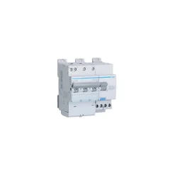 Hager Interrupteur Et Disjoncteur Différentiel-Adc432f Disjoncteur Différentiel Triphasé + Neutre 6-10ka Courbe C - 32a 30ma Type Ac