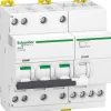 Schneider Electric Interrupteur Et Disjoncteur Différentiel-A9de7720 Disjoncteur Différentiel Triphasé 3p+n 20a - 300ma - 6ka - Type Ac Courbe C - Schneider Icv40n