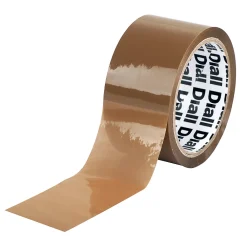 Diall Ruban Adhésif-Adhésif d'emballage marron, 50 mm x 100 m