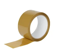 Ruban Adhésif-Adhésif d'emballage marron 50 mm x 50 m - 2 pièces