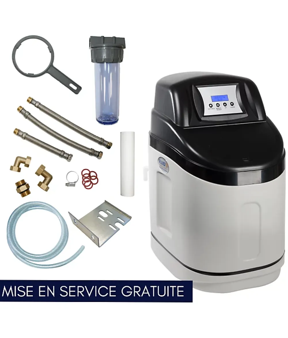 Apic Adoucisseur MELITE 12.5L avec Accessoires + Mise en Service Gratuite