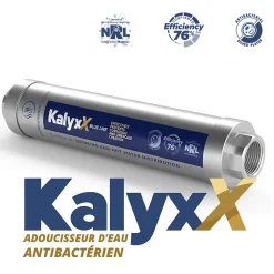 Swiss Aqua Technologies Adoucisseur D'Eau-Adoucisseur d'eau Anticalcaire Antibactérien innovant IPS Kalyxx BlueLine G3/4