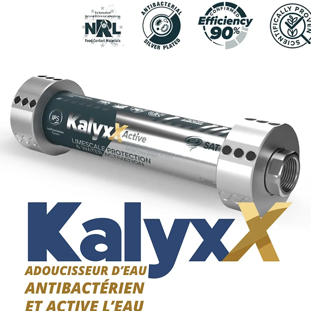 Swiss Aqua Technologies Adoucisseur d'eau Anticalcaire Antibacterien innovant IPS Kalyxx Active G1 " femelle (IPSKXAG1)