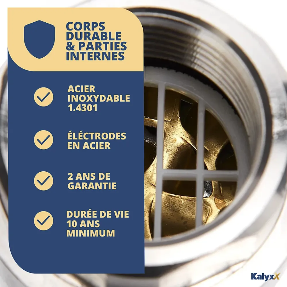 Swiss Aqua Technologies Adoucisseur D'Eau-Adoucisseur d'eau Anticalcaire innovant IPS Kalyxx RedLine G3/4 femelle (IPSKXRG34)