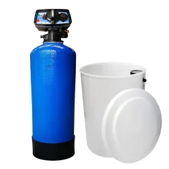 Toodo Adoucisseur D'eau Bi Bloc 50l Fleck 5600 Chronométrique Mécanique Complet Avec Accessoires