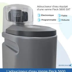Toodo Adoucisseur D'eau 20l Fleck 5600 Sxt Complet Avec Accessoires