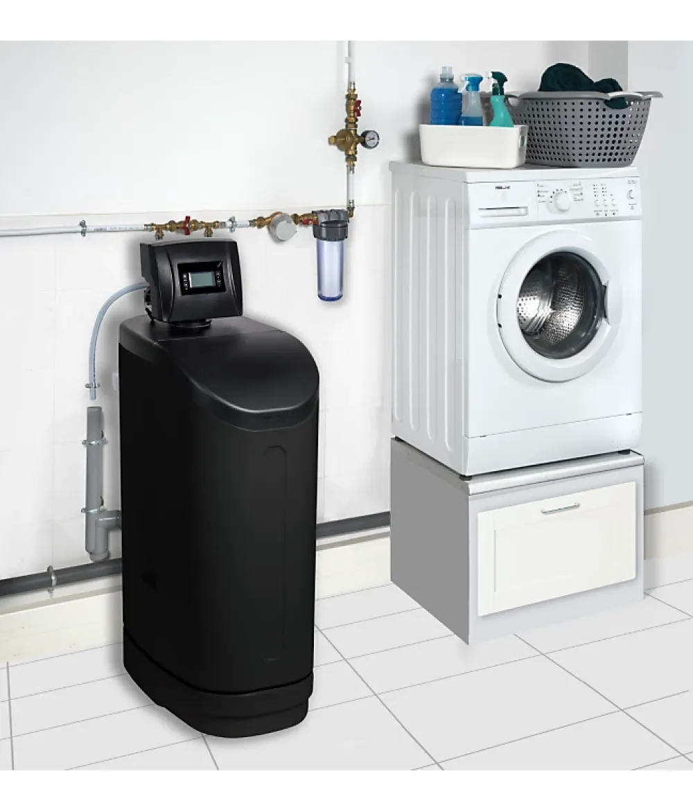 Apic Adoucisseur D'Eau-Adoucisseur d'eau PHOCION 34L gros débit avec Accessoires + Mise en Service Gratuite
