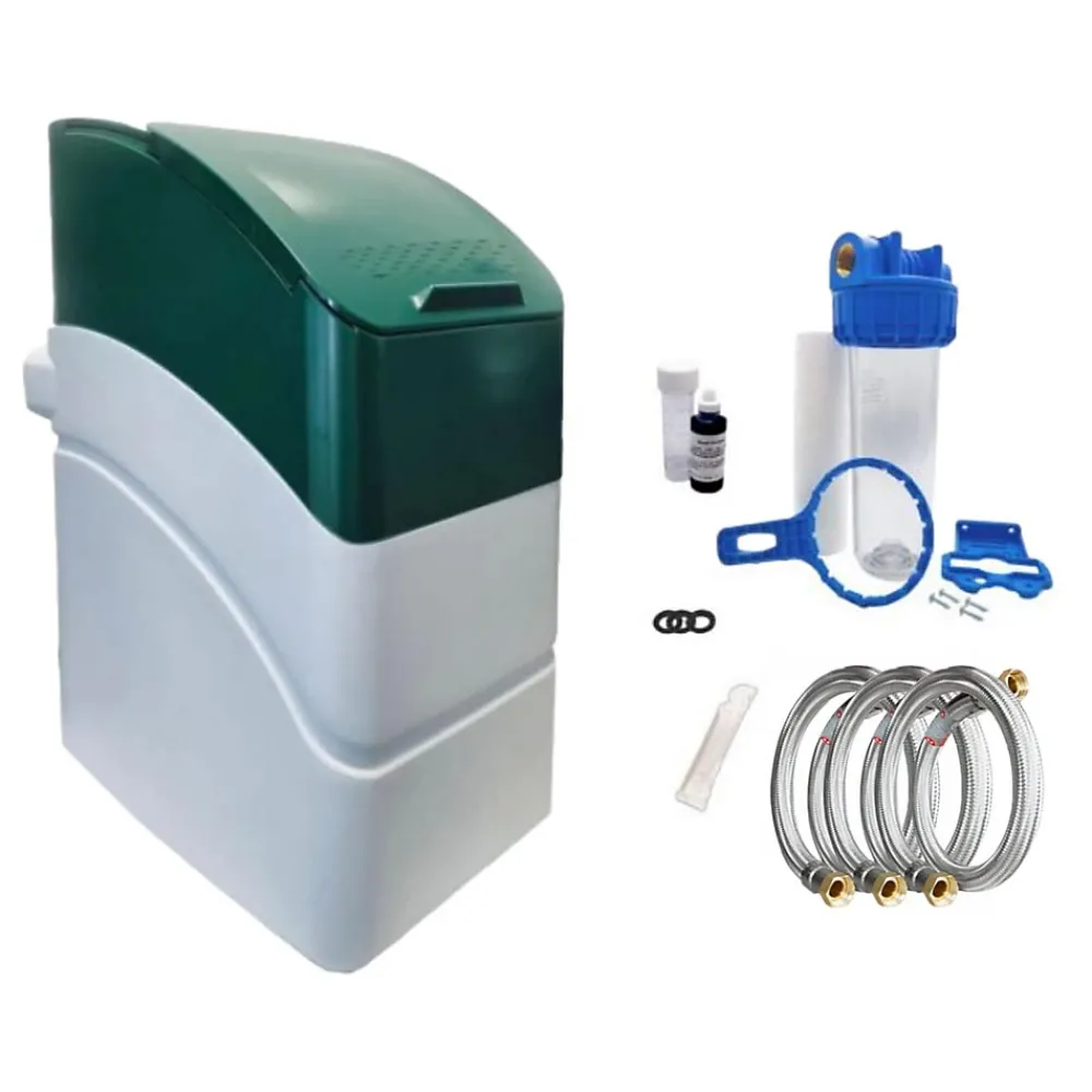 Toodo Adoucisseur D'Eau-Adoucisseur D'eau Sans électricité Kube 8l Vanne Volumétrique Mécanique - Complet Avec Accessoires