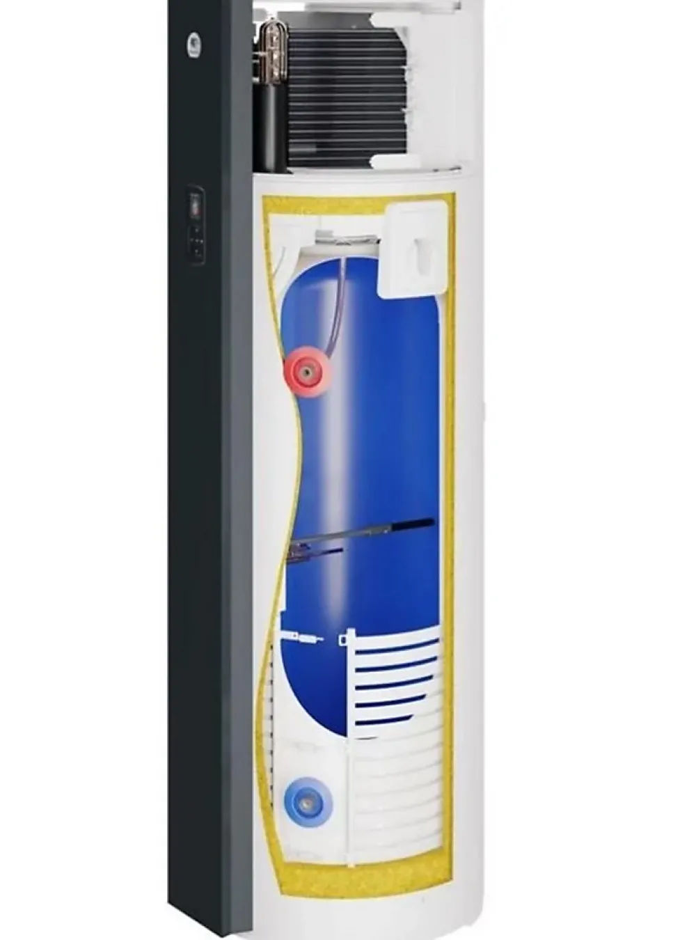 Thermor Chauffe-Eau Thermodynamique-Aeromax 6 stable - 600x1906 mm- COP: 3,7 - 240 L
