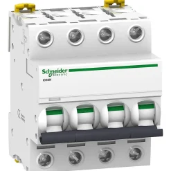 Schneider Electric A9f75425 - Disjoncteur Courbe D Tétrapolaire 25a - 4p - 10ka - à Vis - Acti9 Ic60n