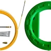 Stak Aiguille tire-fil SNAKE en fibre de verre diamètre 3 mm, 30 mètres. Avec kit de réparation et carter de rangement