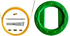 Stak Aiguille tire-fil SNAKE en fibre de verre diamètre 3 mm, 30 mètres. Avec kit de réparation et carter de rangement