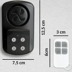 Fishtec Alarme Sans Fil-Alarme Porte et Fenêtre