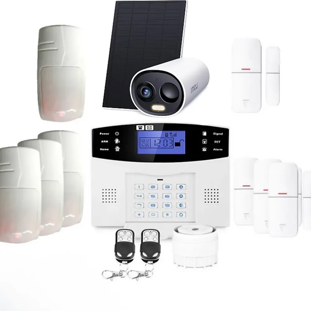 Lifebox Alarme 4G grande maison sans fil gsm avec caméra autonome evolution animal kit connecté 15