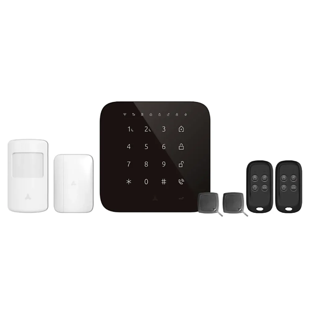 Lifebox Alarme Sans Fil-Alarme maison wifi et gsm 4G sans fil connectée Casa Noire - kit 1