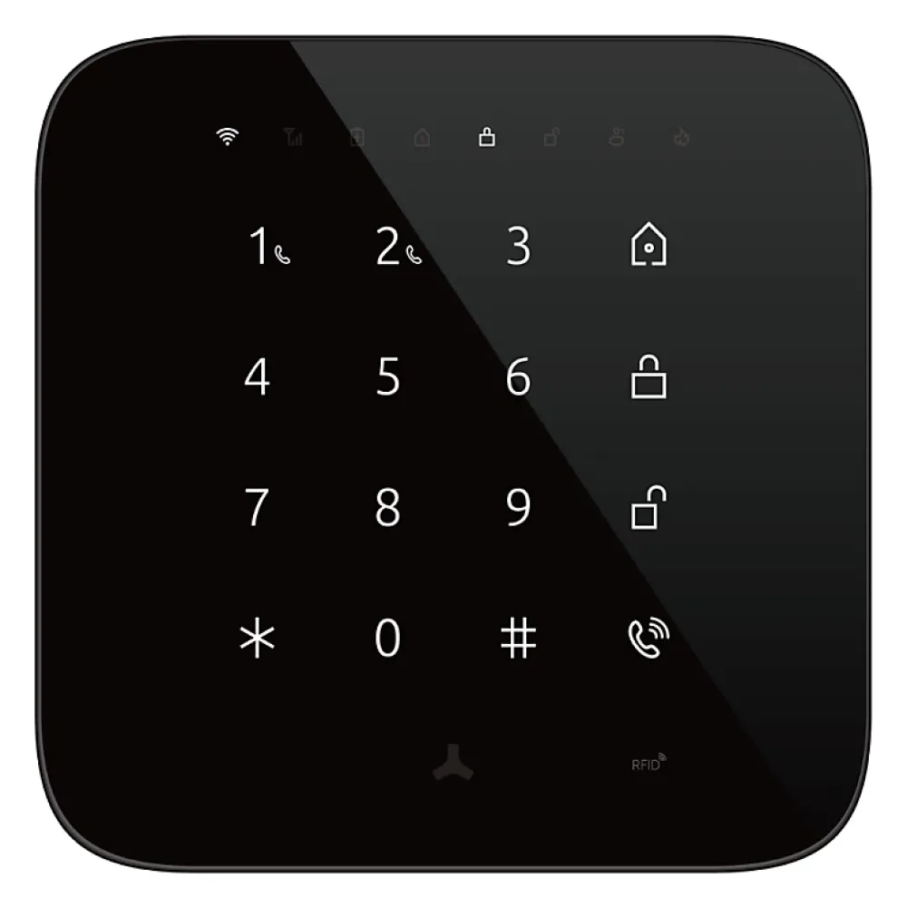 Lifebox Alarme Sans Fil-Alarme maison wifi et gsm 4G sans fil connectée Casa Noire - kit 6