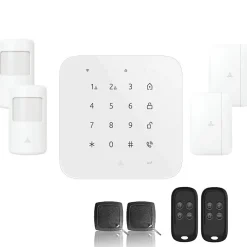 Lifebox Alarme Sans Fil-Alarme maison wifi et gsm 4g sans fil connectée casa- kit 2