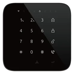 Lifebox Alarme Sans Fil-Alarme maison wifi et gsm 4G sans fil connectée Casa Noire avec 2 caméras double objectif - kit 1