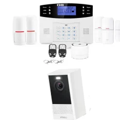 Lifebox Alarme Sans Fil-Alarme sans fil connectée gsm pour appartement evolution kit connecté 2
