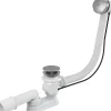 Alcadrain Evacuation De Baignoire-Alca Siphon pour baignoire en métal et plastique (A55KM)
