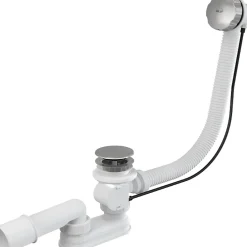 Alcadrain Evacuation De Baignoire-Alca Siphon pour baignoire en métal et plastique (A55KM)
