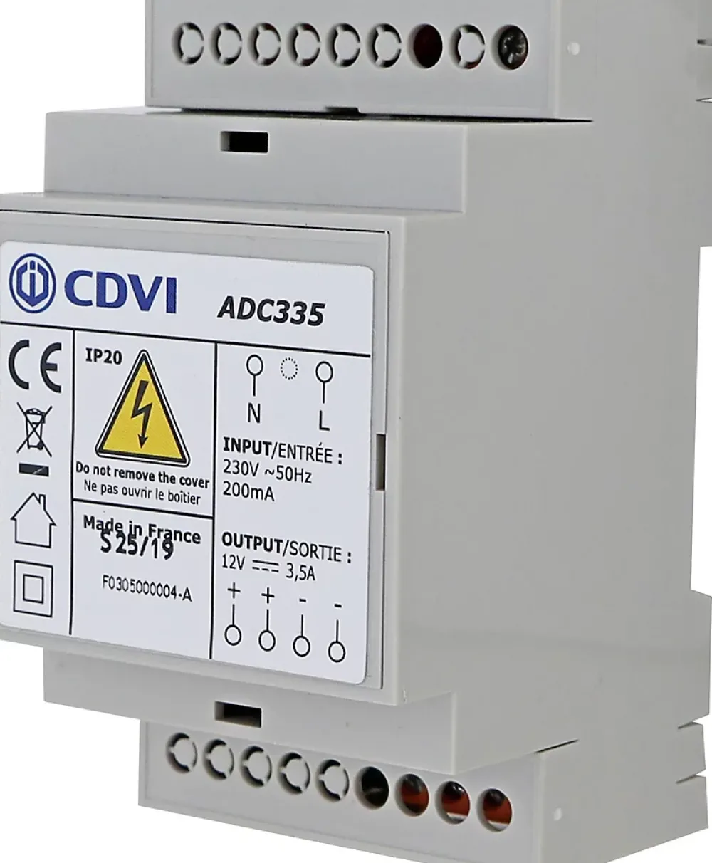Cdvi Alimentation Linéaire 12v 3,5a Adc335