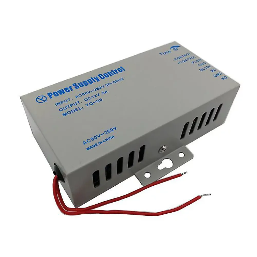 BT SECURITY Alimentation 230v / 12v 5a avec relais temporisée