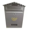 Amig Boîte Aux Lettres 2 Portes-- Boîte aux lettres 1 INOX - 360 x 335 x 110 mm - Acier inoxydable - Inoxydable