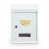Amig - Boîte aux lettres 2 MINI - 295 x 210 x 62 mm - Acier - Blanc