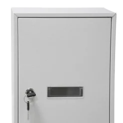 Amig Boîte Aux Lettres 2 Portes-- Boîte aux lettres 5 - 400 x 250 x 100 mm - Acier - Blanc