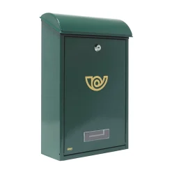 Amig Boîte Aux Lettres 2 Portes-- Boîte aux lettres 2 - 400 x 250 x 100 mm - Acier - Vert